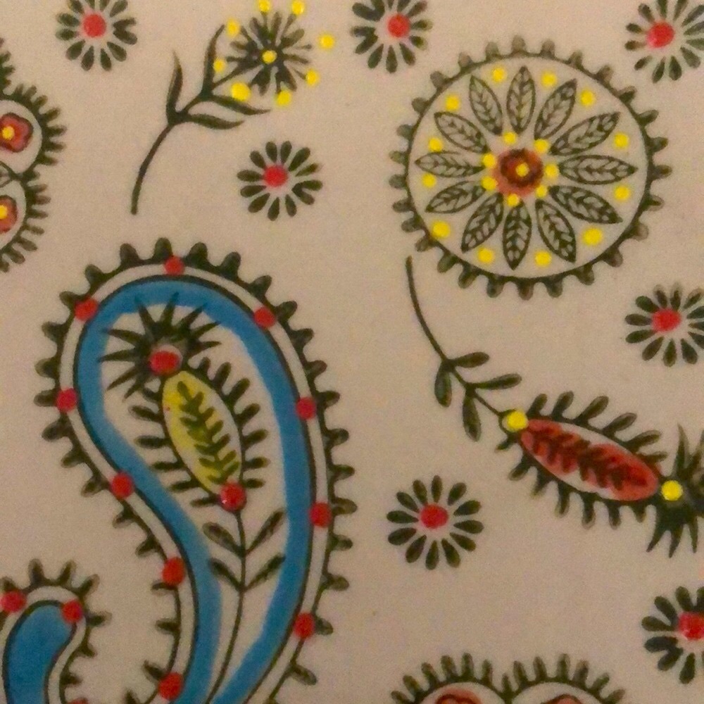 Yokohama Studio Hand-painted square plate - Picture 4 of 4